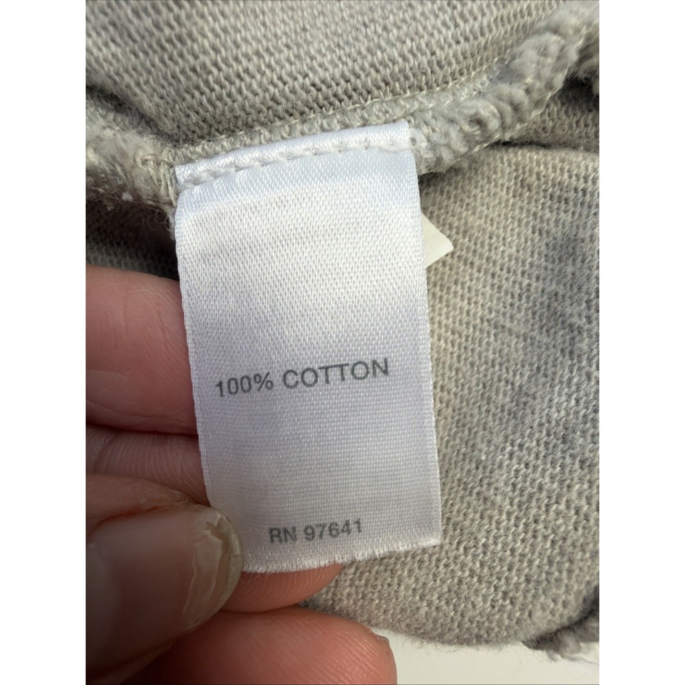Pure Jill Women's XL P Beige‎ Cowl Neck Soft-touch  Cotton Terry Sweatshirt - Picture 4 of 6